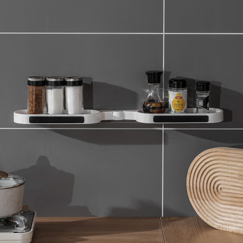 Estante plegable para baño