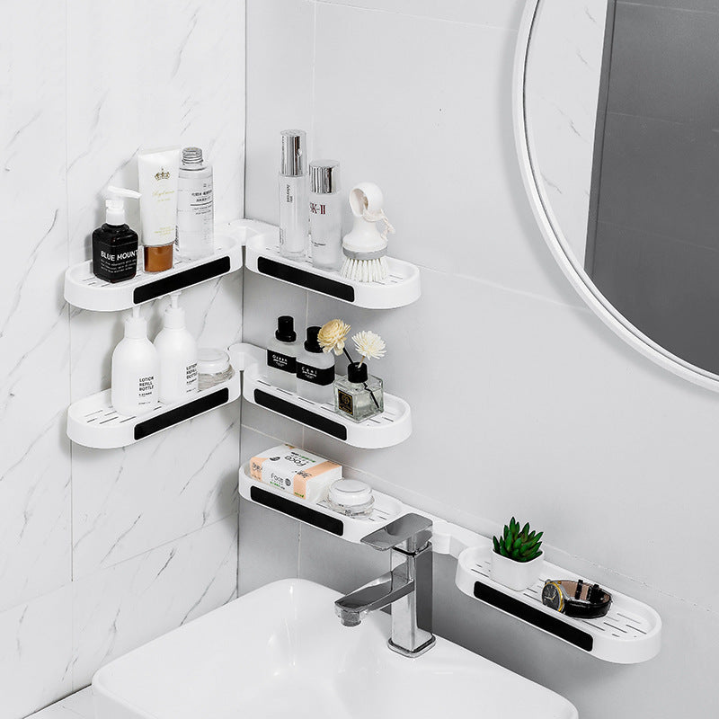 Estante plegable para baño